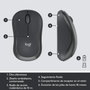 Logitech MK295 Silent Combo Inalámbrico de Teclado y Ratón, Grafito, Español